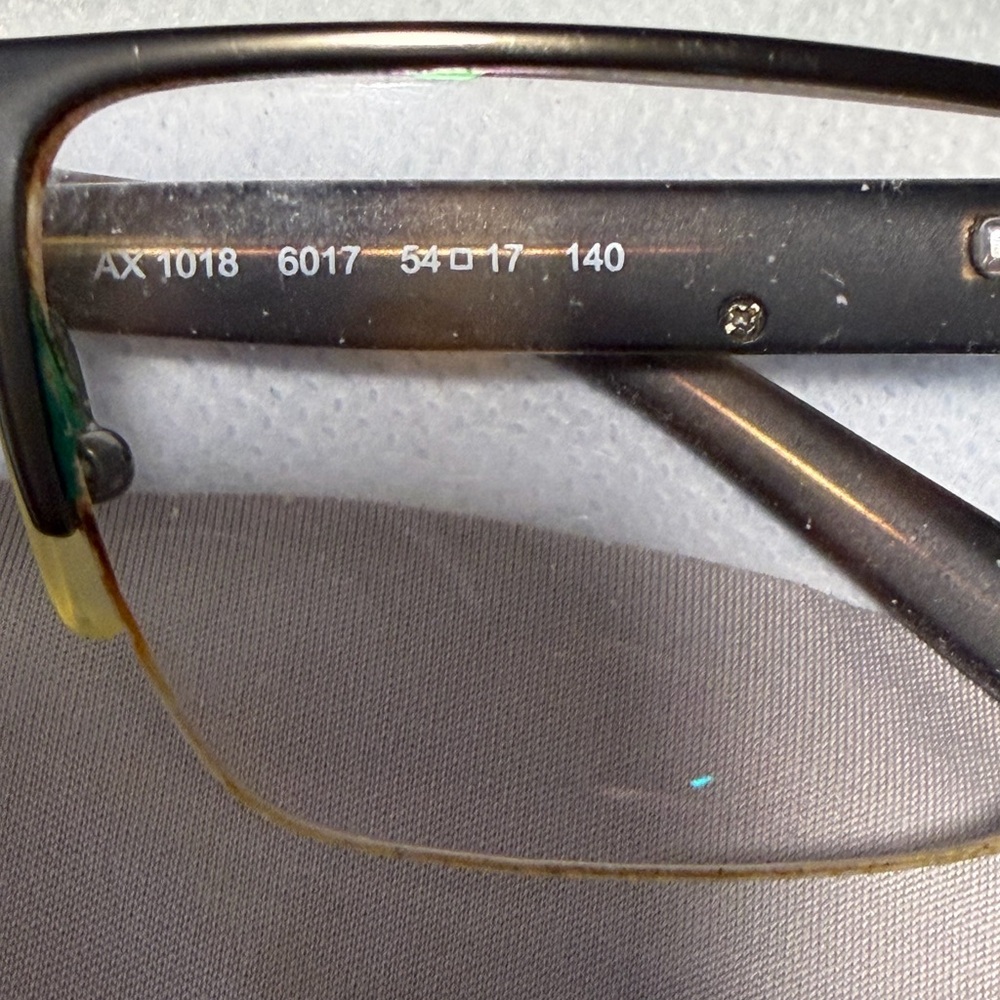 Armani Exchange Black and Brown Glasses Collection - Picture 8 of 10